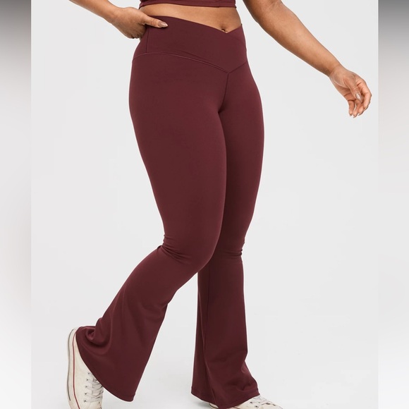 Offline‎ Aerie Red Boot Cut Flare Pants - Picture 5 of 7